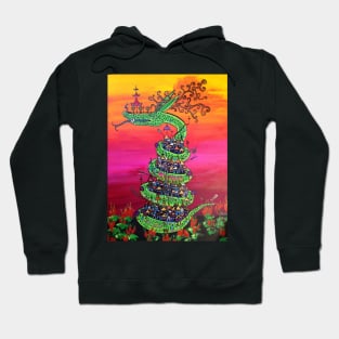 Green Dragon Village Hoodie